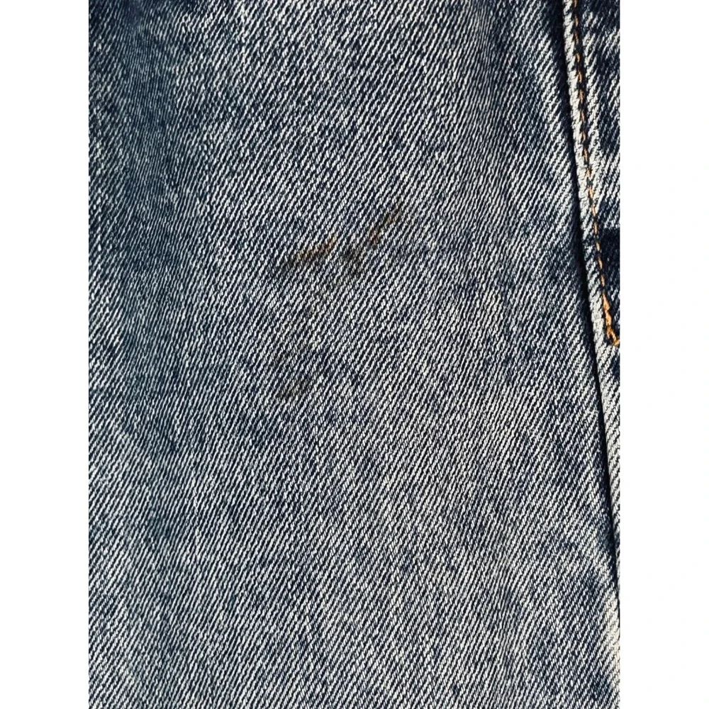 Levis 505 Regular Fit‎ Straight Leg Jeans Mens 36x34 Blue Denim Medium Wash